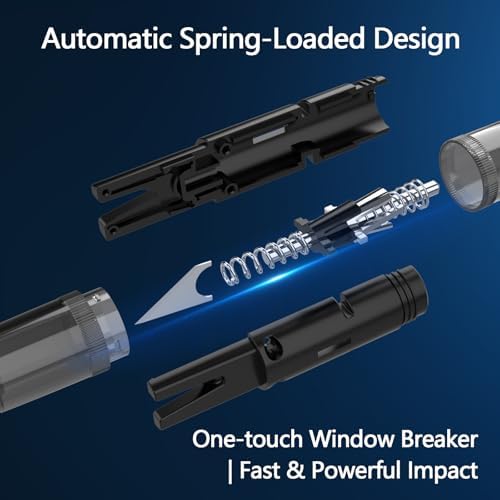 3-Pack Car Window Breaker and Seatbelt Cutter, Emergency Tool Kit - Image 4