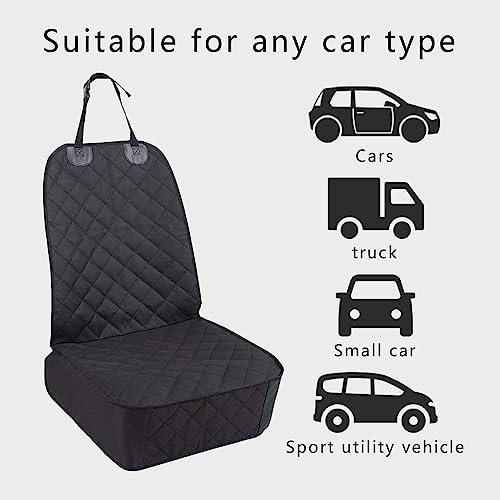 Zufoty Waterproof Front Seat Car Cover, Pet Front Cover - Image 3