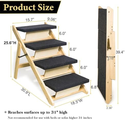 BRIKY 2-in-1 Dog Stairs/Ramp - Image 2