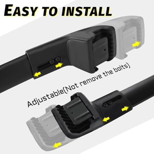 330LB Roof Rack Cross Bars Fit for 2014-2023 Jeep Cherokee Cargo Bars - Image 5