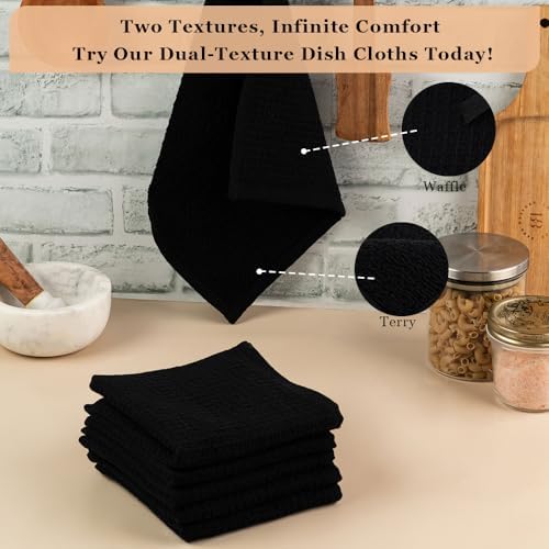 Kitchen Cleaning Dish Wash Cloths Waffle Terry Design Kitchen - Image 3