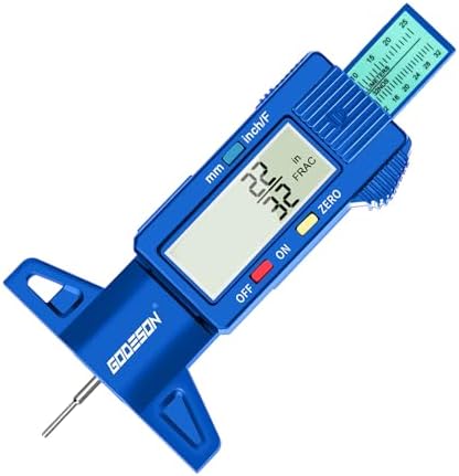 GODESON Tire Tread Depth Gauge, Digital Tire Tread Depth Gauge by GODESON