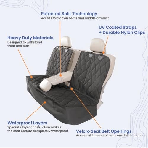 4Knines Dog Rear Seat Cover for Fold Down Seats - Image 4