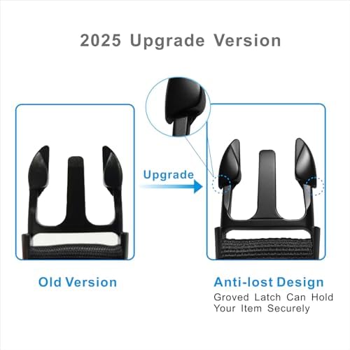 Wisdompro Jacket Gripper Strap for Travel, Nylon Add a Bag Luggage Straps - Image 2