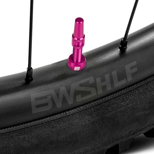 BWSHLF Tubeless Presta Valve Stem 40/44/55/60/65/80/100 mm, Super Light Alloy - Image 3