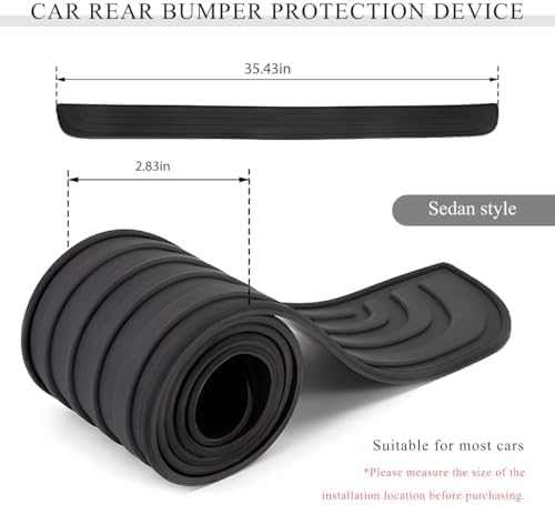 Rear Bumper Protector for 2024 2025 Jeep Compass - Image 2