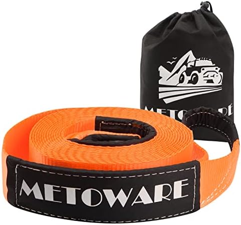 METOWARE Heavy Duty Tow Strap Offroad Recovery Kit by METOWARE