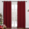 NICETOWN Burgundy Red Blackout Curtains by NICETOWN