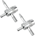 Gosknor 2pcs 4-Way Valve Core Tools, 4-in-1 Tire Valve Tool by Unknown