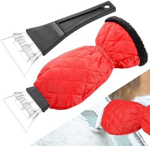 WILLBOND Ice Scraper with Glove Waterproof Ice Scrapers by Unknown