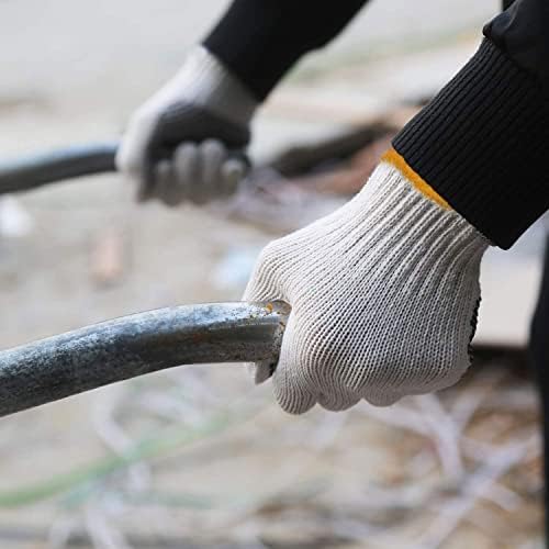 Evridwear Cotton Polyester String Knit Shell Safety Protection Work Gloves - Image 2