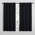 NICETOWN Black Blackout Curtains by NICETOWN