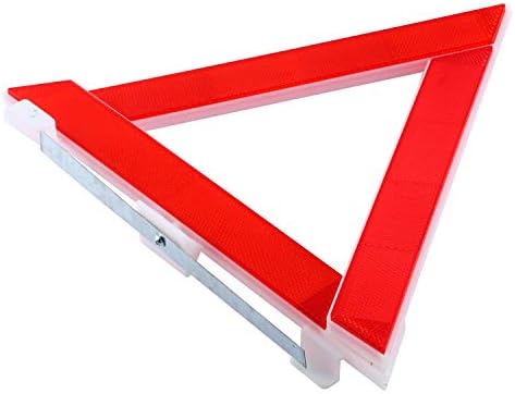 8MILELAKE 3 Pack Vehicle Safety Triangles Warning Reflector Highly Emergency - Image 3