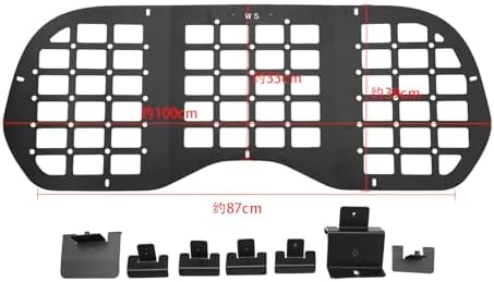 for Land Rover Defender 90/110/130 2020-2025 Tailgate Storage Rack Folding - Image 2