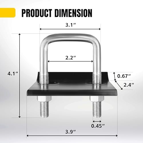 MaxxHaul 51243 Hitch Tightener Anti Rattle Stabilizer - Image 2