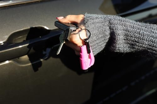 resqme The Original Emergency Keychain Car Escape Tool, 2-in-1 Seatbelt Cutter - Image 5