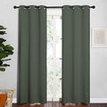 NICETOWN Thermal Curtains, 34 by 84-inch, Dark Mallard by NICETOWN