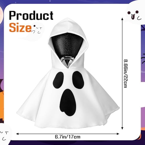 Wonderjune Halloween Car Gear Shift Hoodie Cover Decoration - Image 2