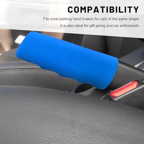 Car Handbrake Cover, Waved Shaped Auto Hand Brake Protector Comfortable Handle - Image 6