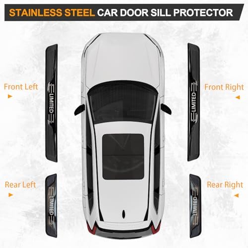 Door Sill Protectors for Car Limited Trim - Image 4