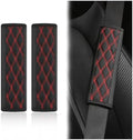 2PCS Car Seat Belt Cover Pads, Leather Seatbelt Covers Protect Shoulder and by wedfish