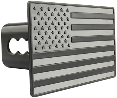 American Flag Trailer Hitch Cover by LEERLY