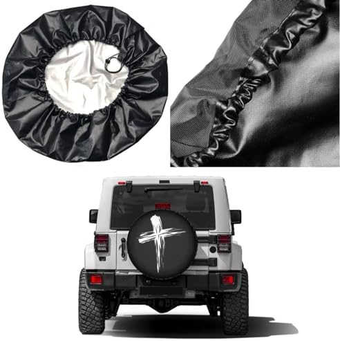 Delerain Cross Black Spare Tire Cover - Image 5