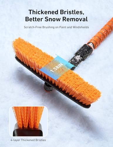 AstroAI 39.37" Ice Scrapers for Car Windshield and Snow Brush - Image 6