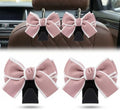 2 Pack Cute Bow Car Seat Headrest Hooks, Purse Hook by Unknown