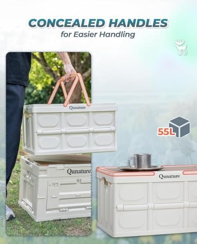 Collapsible Camping Storage Bin 55L - Image 3