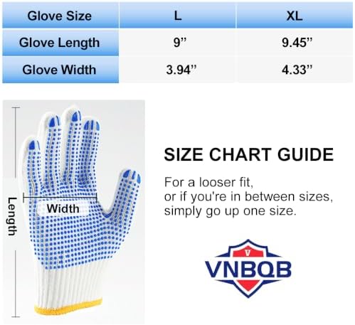 48 Pairs Cotton Work Gloves Bulk - Image 5