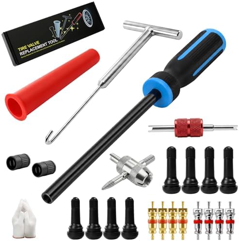 Heavy-Duty Metal Hook Valve Stem Tool Kit by Unknown