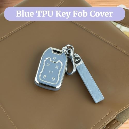 Joouheax for Chevy Soft TPU 6-Button Key Fob Cover, Soft TPU - Image 5