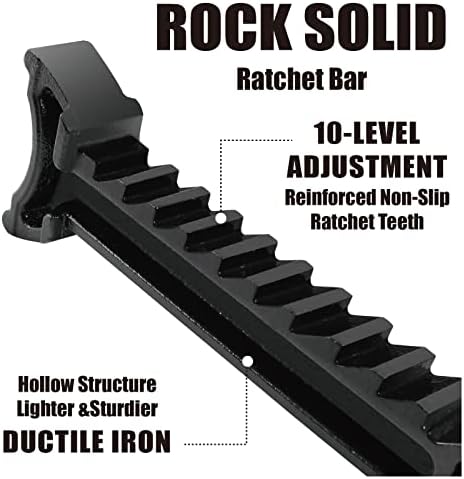 Torin AT43005AB Steel Heavy Duty Jack Stands: Double Locking Pins, 3 Ton - Image 5