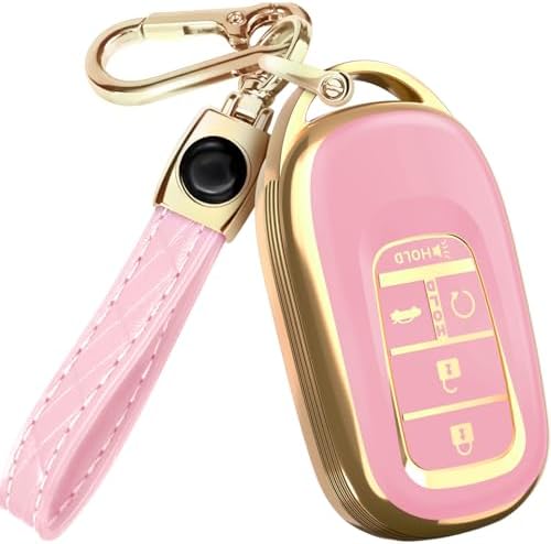 Lucrum Compatible with Honda Key Fob Cover & Keychain by Lucrum