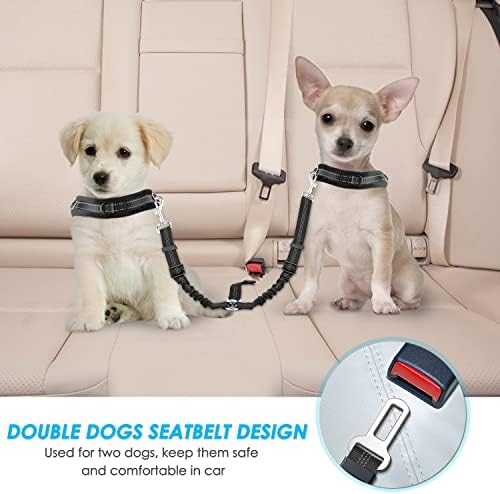 SlowTon Double Dog Seat Belt for Car - Image 2
