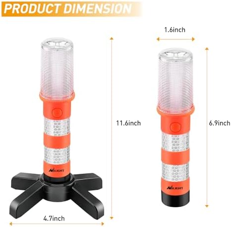 Nilight LED Emergency Roadside Lights - Image 4