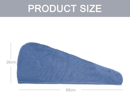 MaopaoBeauty 2 Pack Microfiber Hair Towel Wrap - Image 4