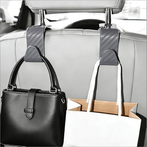 4PCS Car Seat Headrest Hook, Automotive Back Seat Storage Holder Hanger - Image 6