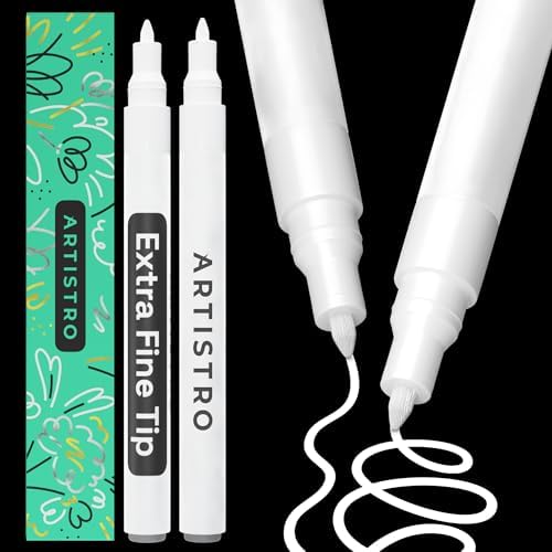 ARTISTRO White Acrylic Paint Markers by ARTISTRO