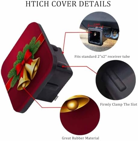 Jingle Bells Trailer Hitch Covers - Image 3