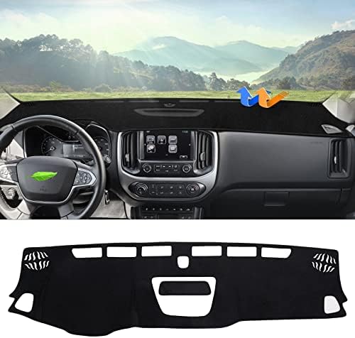 Autorder Dashboard Cover Mat for 2015-2020 2021 2022 Chevrolet Chevy Colorado by Autorder