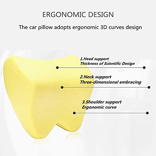 Car Seat Neck Pillow, Headrest Cushion Relieve Neck Pain - Image 2