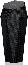 Ginsco Car Trash Can with Lid, Cup Holder Garbage Can by Ginsco