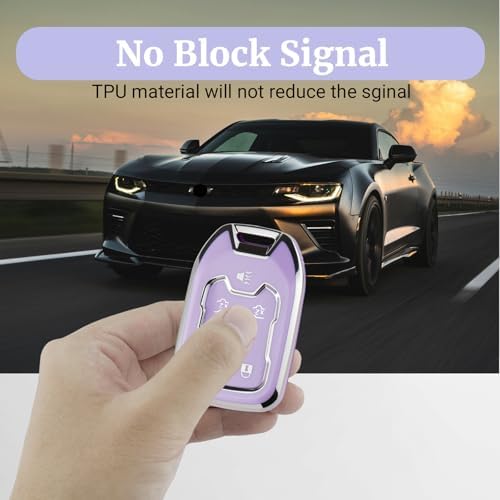 Joouheax for Chevy Soft TPU 6-Button Key Fob Cover, Soft TPU - Image 3