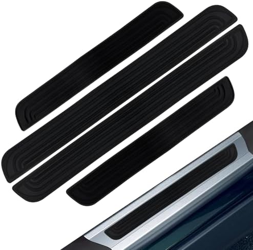 4PCS Car Door Sill Protector, Car Door Edge Guards, Anti-Scratch Rubber Auto by Unknown