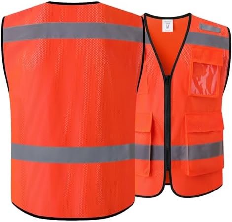Safety Vest for Men Women Hi Vis Vest - Image 4