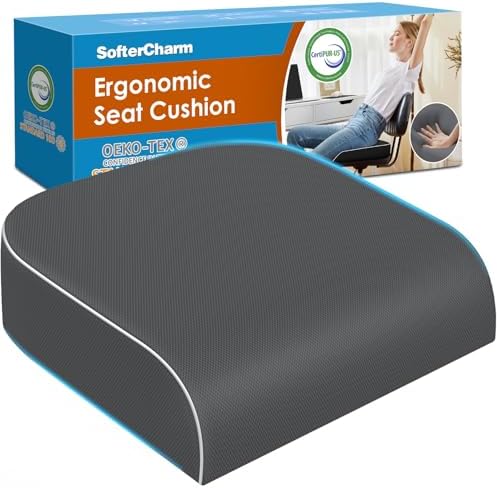 Seat Cushion, Memory Foam Office Chair Cushion by Unknown
