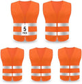 Safety Vest, Reflective High Visibility Construction Vest by KLMN-Safety