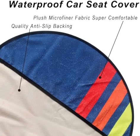 Car Seat Cover Protector Front Seats, - Image 5